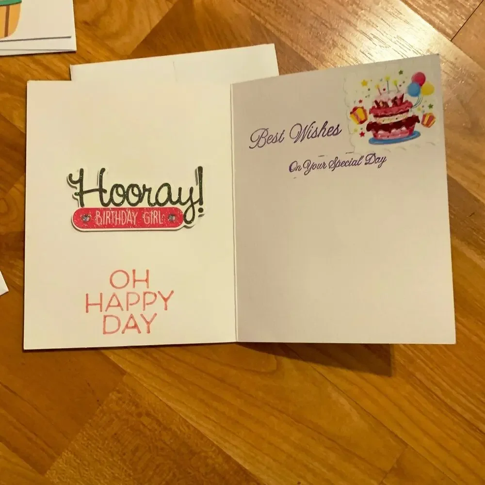 Bundle of 5 Birthday‎ Cards